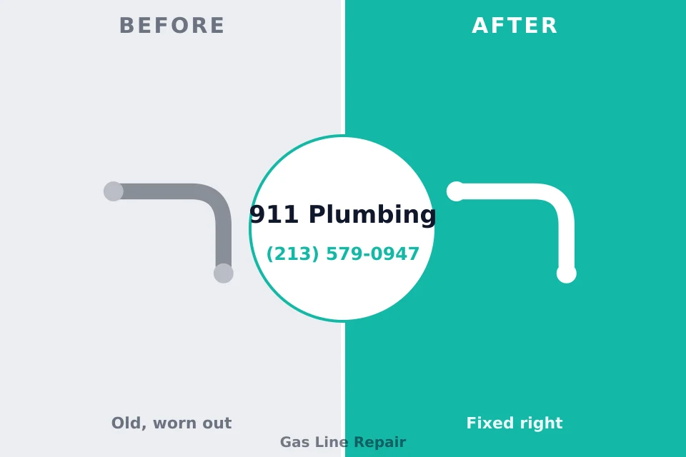 Before and after: plumbing company Summit View, WA